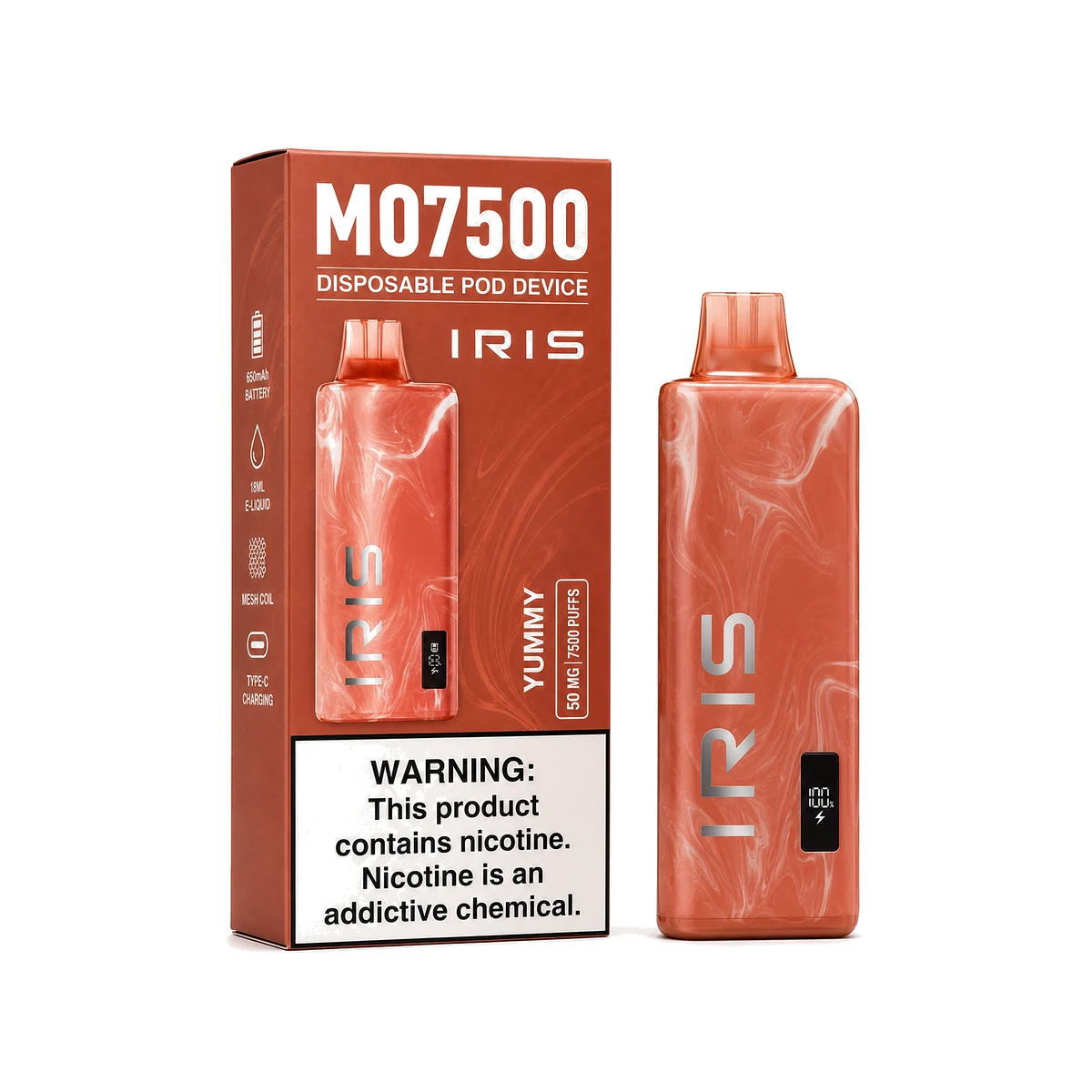 VAP IRIS 7.500 PUFF