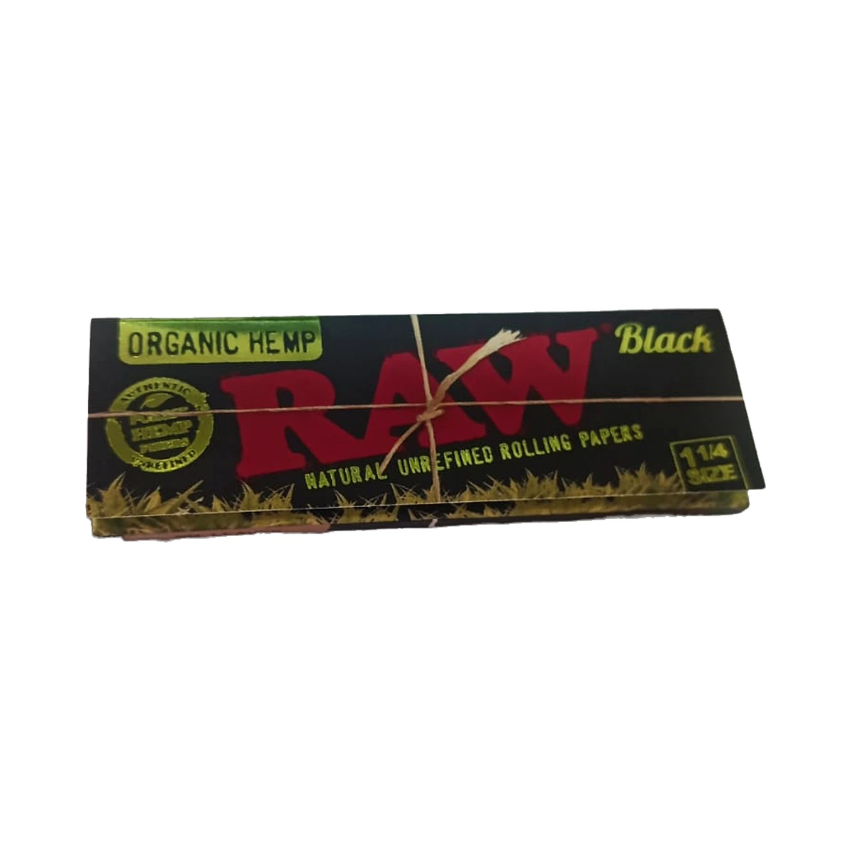 CUEROS RAW BLACK ORGANIC HEMP