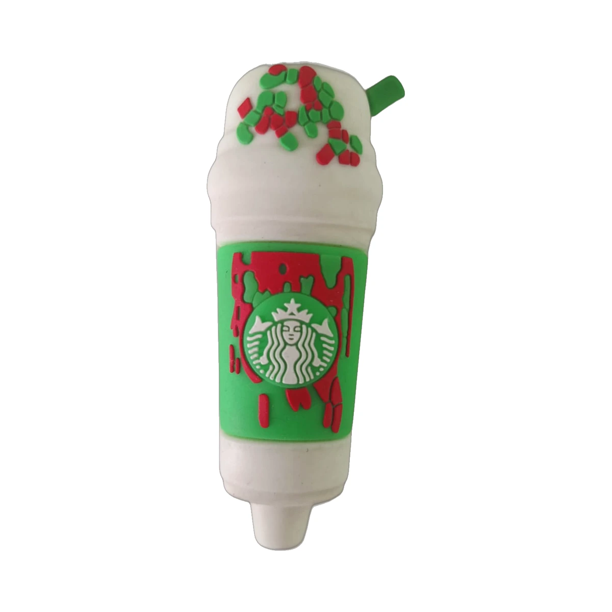 PIPA DE SILICONA ANIMADA STARBUCKS