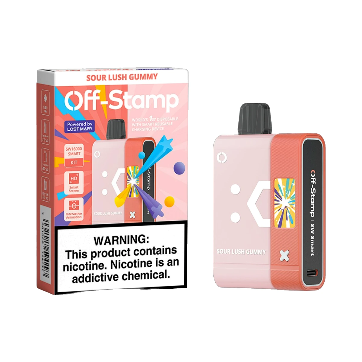 VAP OFFSTAMP 16.000 PUFF