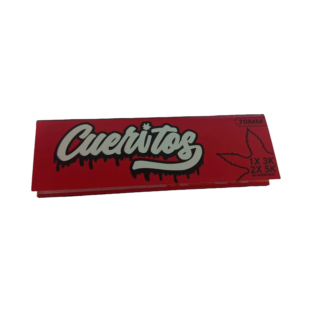 CUERO PLUMA ROJA #8 ROJO