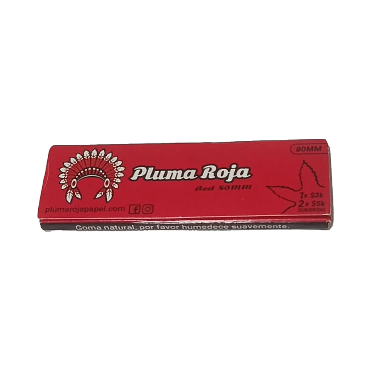 CUEROS PLUMA ROJA ROJO #9