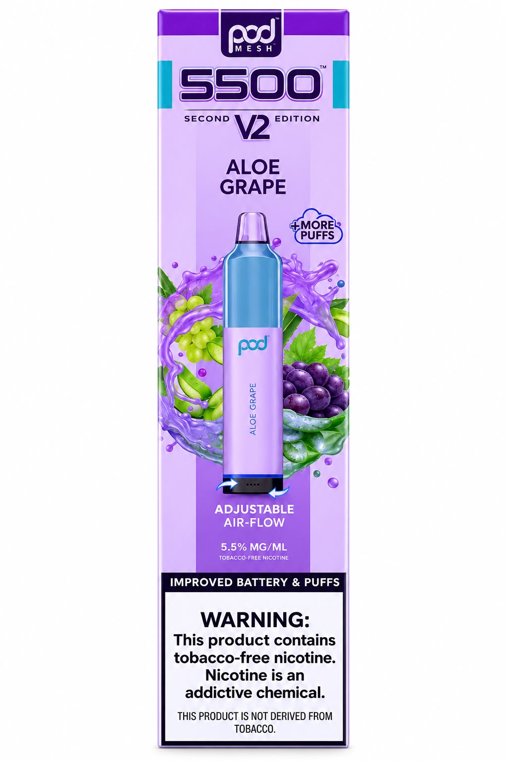 VAPE  POD JUICE 5.5K PUFF